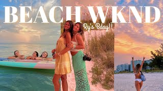 GIRLS BEACH WEEKEND || Celebrating Rylie's Birthday!!