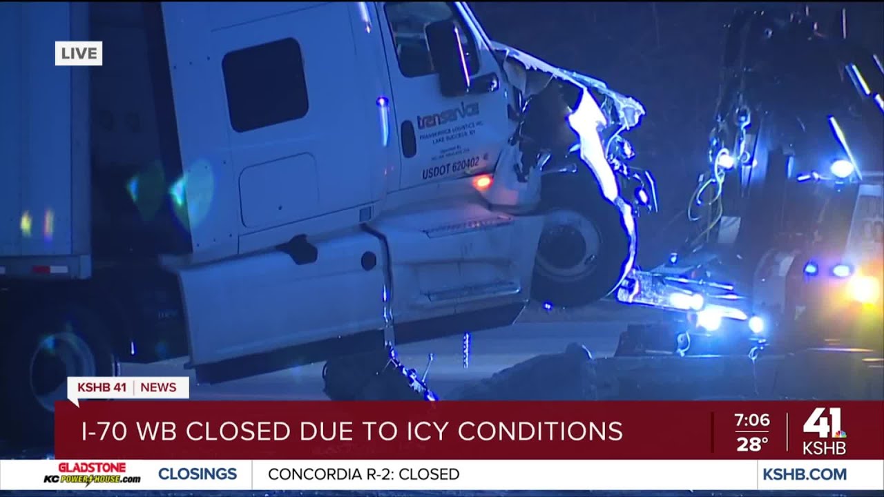 VIDEO | Icy roads lead to slide offs, crashes involving tractor ...