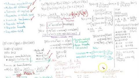 Sistema diferencial: ejemplo Orden 2,  solución con Fourier, matlab simulink, Sistemas (49)
