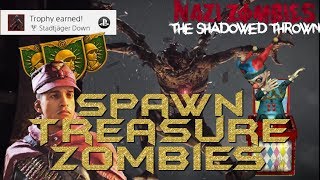 How To Spawn In Treasure Zombies The Shadowed Throne Wwii Zombies