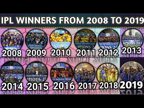 ipl all season winners