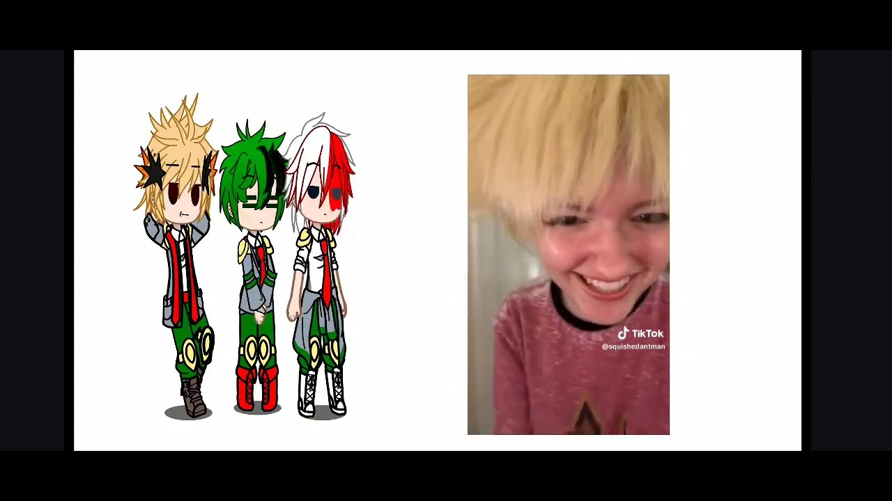 MHA character react to random video about them that shows up at my ...