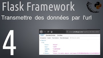 Flask Framework : 4 - Transmettre des données avec l