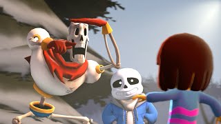 [SFM Undertale] Papyrus Finds a Human by Piemations