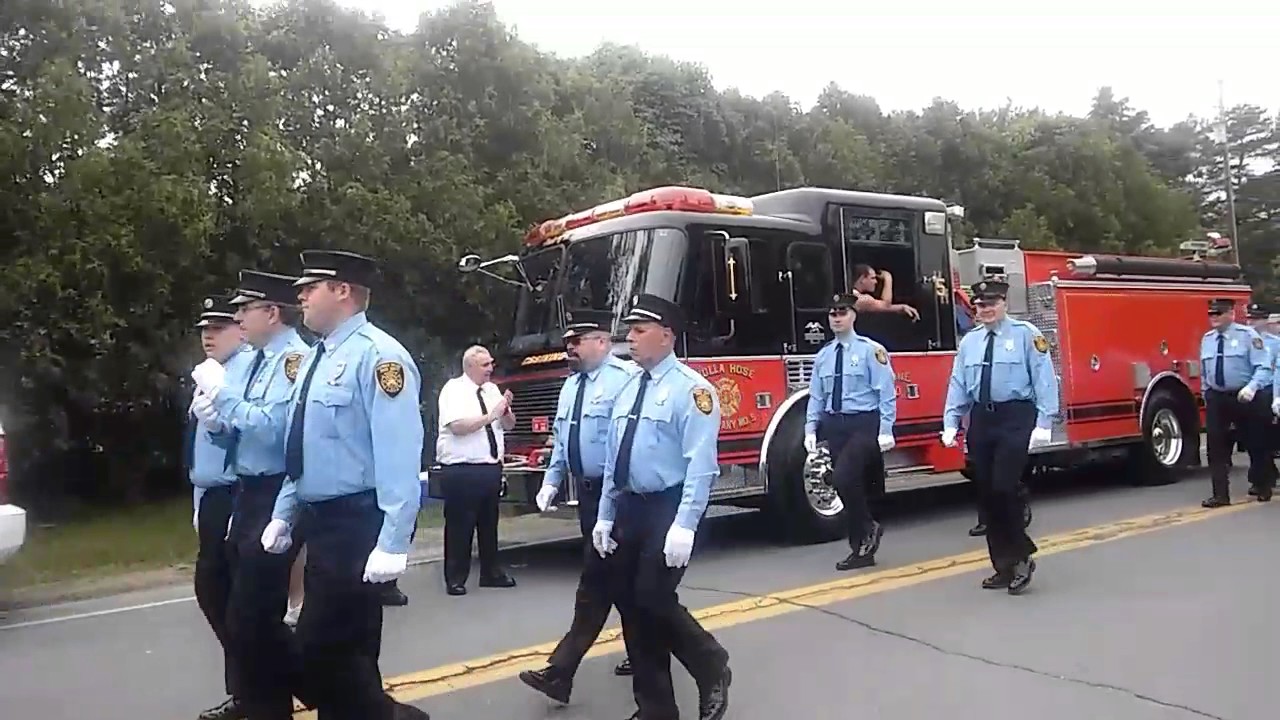 Hudson Valley Volunteer Firemans Association parade pt1 YouTube