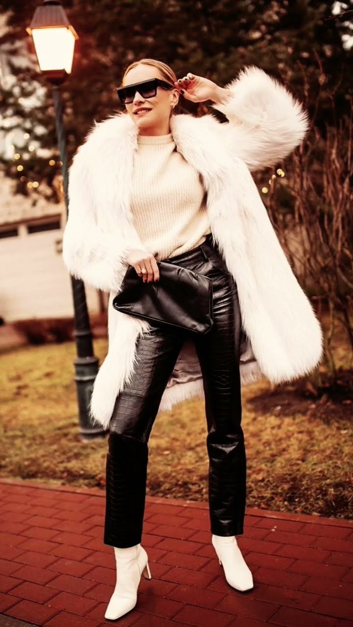 женские зимние образы