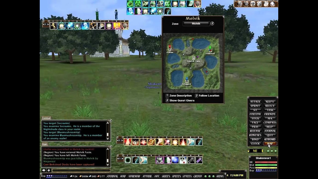 Dark Age Of Camelot-Hib Nightshade lvl 39 "Molvik Part 4" - YouTube