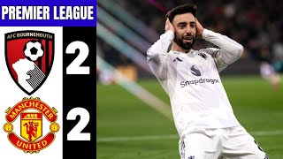Bournemouth vs Manchester United 2-2 Extended Highlights & All Goals | Premier League 2025/26