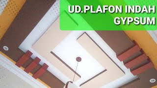 Plafon gypsum model minimalis