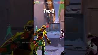 Top 5 Best Valorant Sheriff Aces 💀💀💀