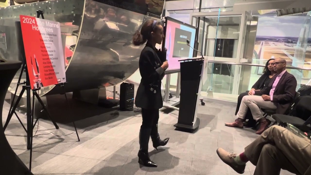 Abai Schulze Honored at Black Wall Street BWI-THURGOOD MARSHALL Airport