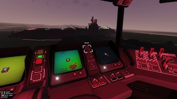 Carrier Command 2 - Ramming the enemy carrier and pushing him onto the beach.