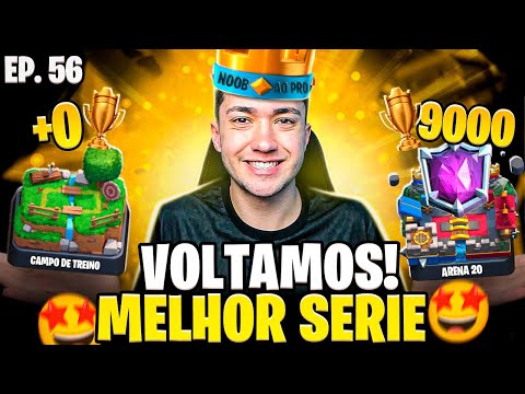 VOLTAMOS COM A MELHOR SERIE! DO NOOB AO PRO  SAINDO DO 0 A 7500 DE  TROFÉUS SEM GEMAR (EP 25) 