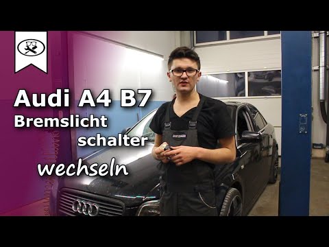 Audi A4 Bremslichtschalter Wechseln  |  Change the brake light switch  | VitjaWolf  | Tutorial | HD