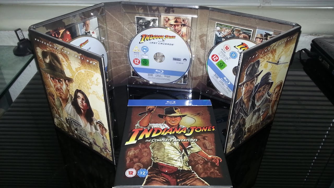Indiana Jones The Complete Adventures Blu-Ray Box Set Product