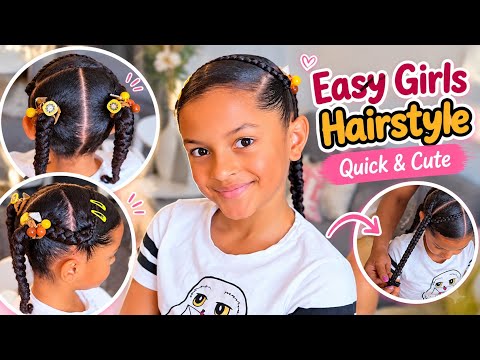 Easy Hairstyle for Girls That Looks So Beautiful 💕 | Quick & Simple Hair Tutorial