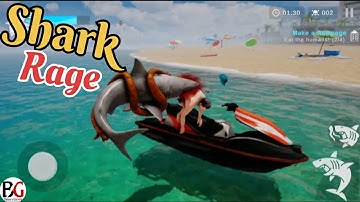 Shark Rage  Gameplay Walkthrough - ( android & ios )