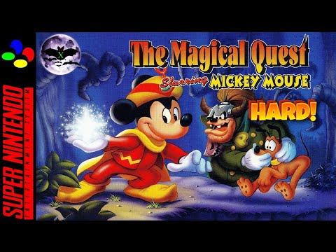 Видео: Magical Quest Starring Mickey Mouse прохождение [ Hard ] | Игра (SNES, 16 bit) 1992 Стрим RUS