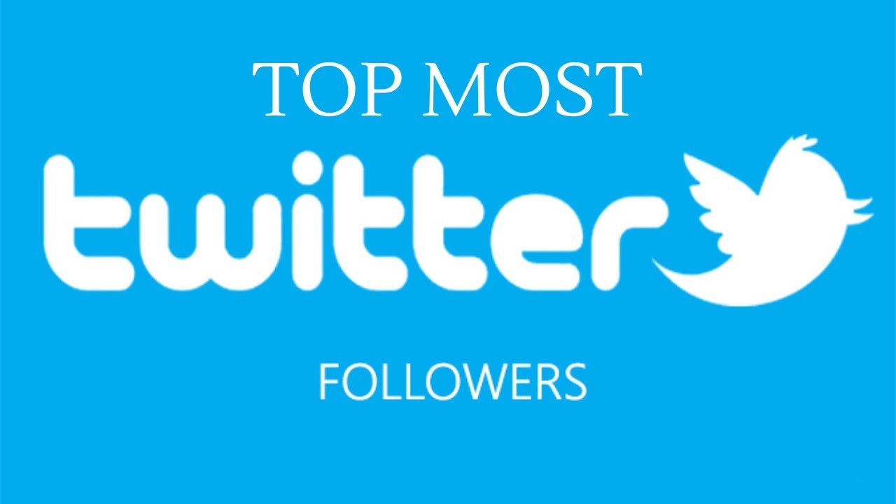 Top 10 Most Followers On Twitter? | Top Most Twitter Followers 2020 ...