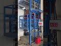 Single cargo lift #elevator