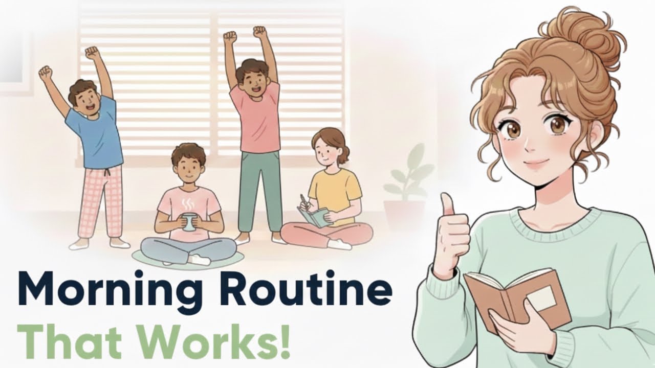 The Morning Routine That Works | Slow English Conversation | The Gentle English