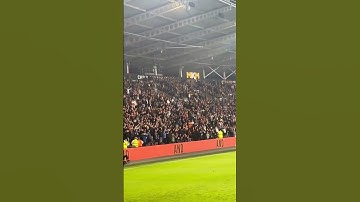 Thumbnail of Hull City Fans Sing “Cant Help Falling In Love With You” Vs Coventry City #hullcity #coventry