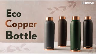 Best Copper Bottles | Colourful Range of Copper Bottles | Healthy and Hygienic Choice | Borosil