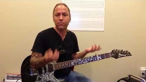 Steve Stine Guitar Lesson - How To Play "Hall Of Fame" By The Script