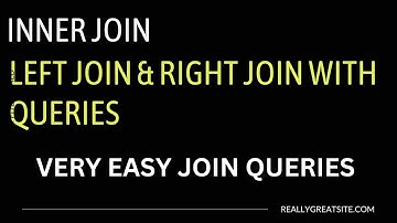 How to write Inner Join Left Join and Right Join queries in oracle sql| Clear Explanation of Joins|