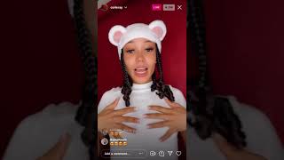 coi leray exposes her self on ig live