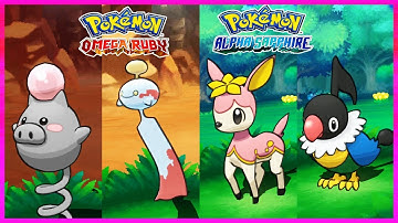 Pokemon OmegaRuby & AlphaSapphire - Spoink,Chimecho,Deerling & Chatot Locations