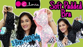 Clovia Bra Haul 🌺3 Bras @999🌺 Soft Padded Bra For Girls screenshot 5