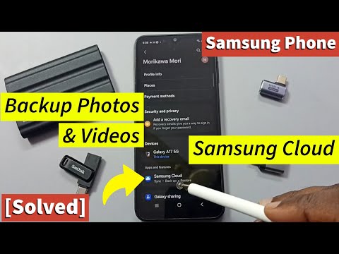 How to Backup Photos and Videos to Samsung Cloud on Samsung Galaxy A17 5G