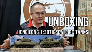 Celebrity UNBOXING Heng Long 1/30th scale RC Tanks! Net Worth