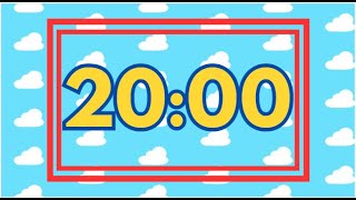 🧸 20-Minute Toy Story–Style Countdown Timer | Pixar-Inspired Classroom Visual Timer for Kids 🧸
