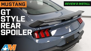 2024-2025 Mustang GT Style Rear Spoiler Review & Install