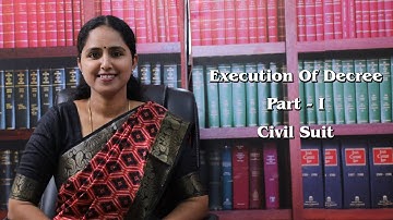 Execution Of Decree | Part 1 | Civil Suit | EP 17 | Sattamum Nam Kadamayum | The Mount News