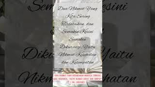 Jangan Disia-siakan..!