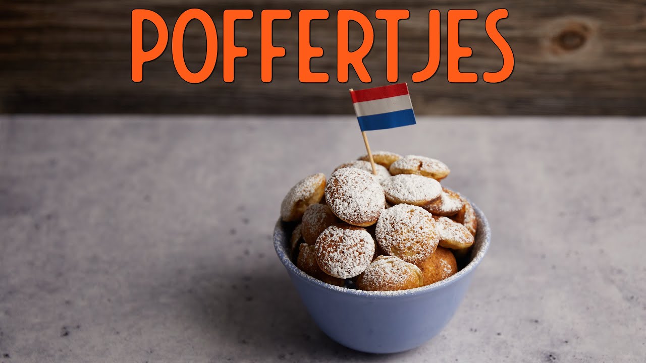 How to Make Poffertjes BiteSized Dutch Pancake Recipe YouTube