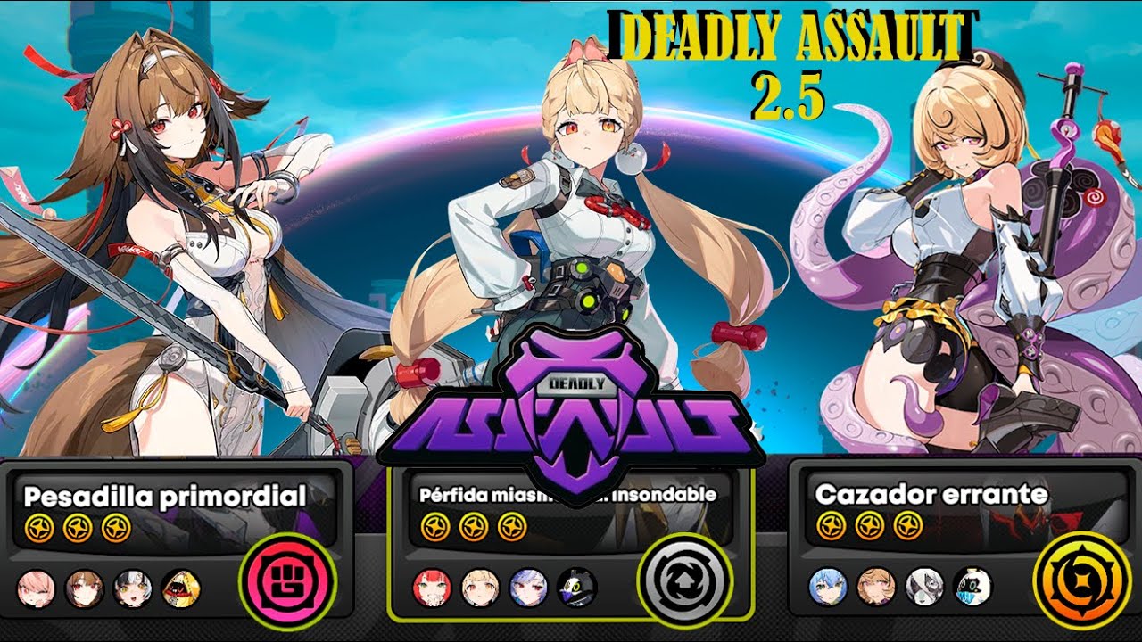 Deadly Assault 2.5 | M0 Ye Shunguang, M0 Alice, M0 Yidhari | Zenless Zone Zero & Builds!