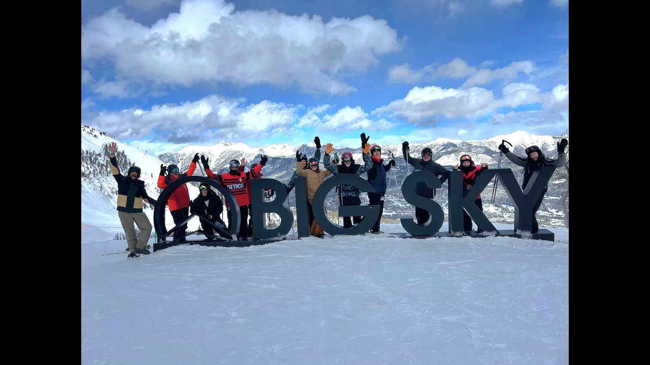 2024 Big Sky ski trip YouTube