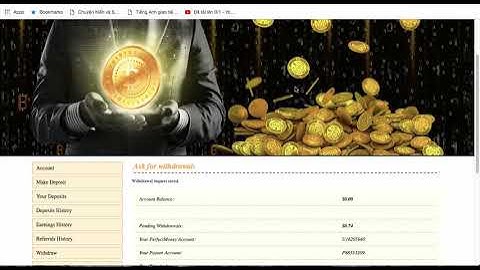 earntrav Run 00 Ngày min 1$ Đã đầu tư 11.4.2019 | Rút tiền từ web min 1$