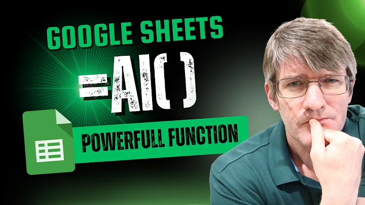 Use the AI Function in Google Sheets