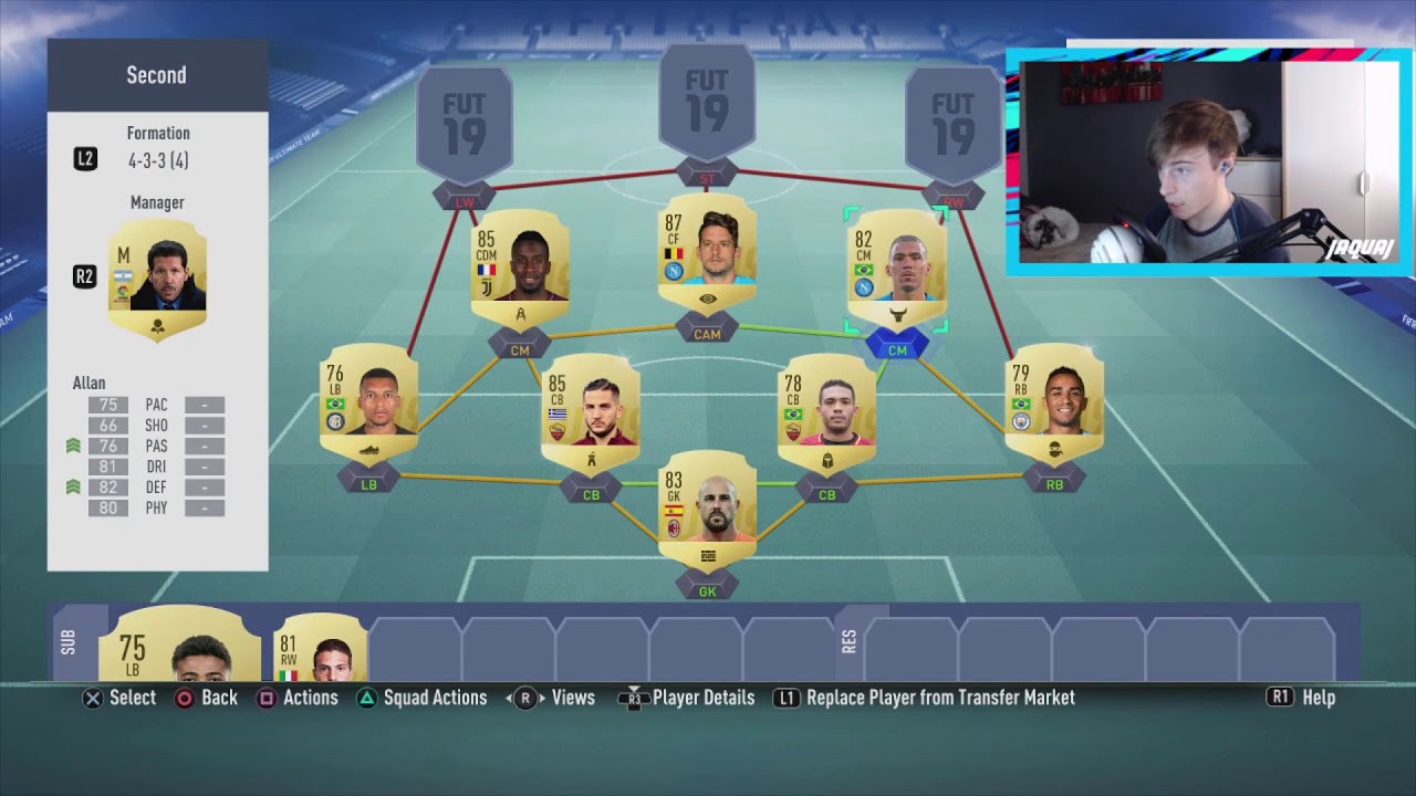 300K SERIE A AND BPL SQUAD BUILDER FUT 19