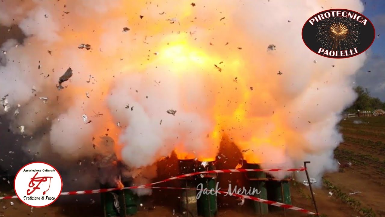 Pyro Danger Cam - Vitulazio (Ce) 2023 - Pirotecnica Paolelli - Finale + Scarica
