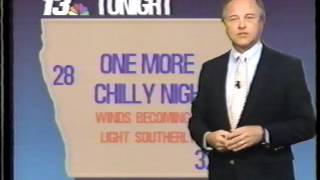 Jerry Reno Weather WHO-TV Des Moines, Iowa Early 1990's