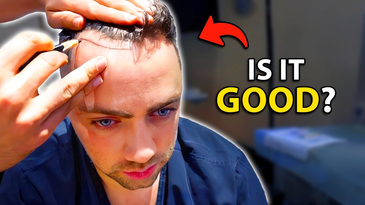 I Finally Got a Hair Transplant... | Hair Surgeon Reacts