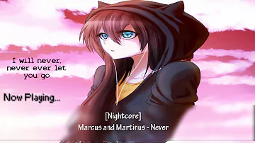 [Nightcore] - Marcus and Martinus - Never