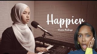 FIRST TIME REACTING TO | Putri Ariani 'Happier'