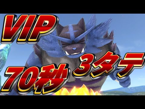 【即死！】VIP魔境を70秒で3タテするガオガエンpart3